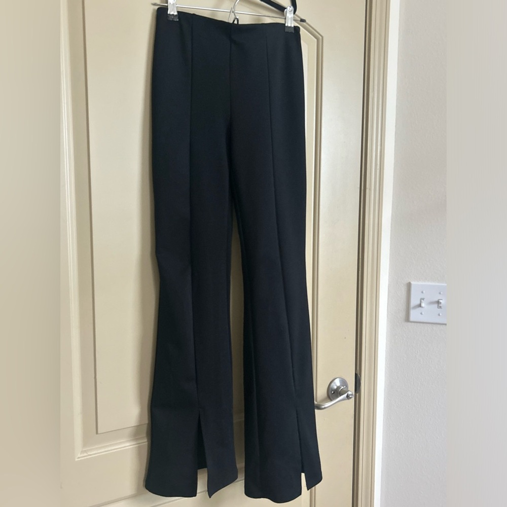 JOE BENBASSET Black Flare Dress Pants